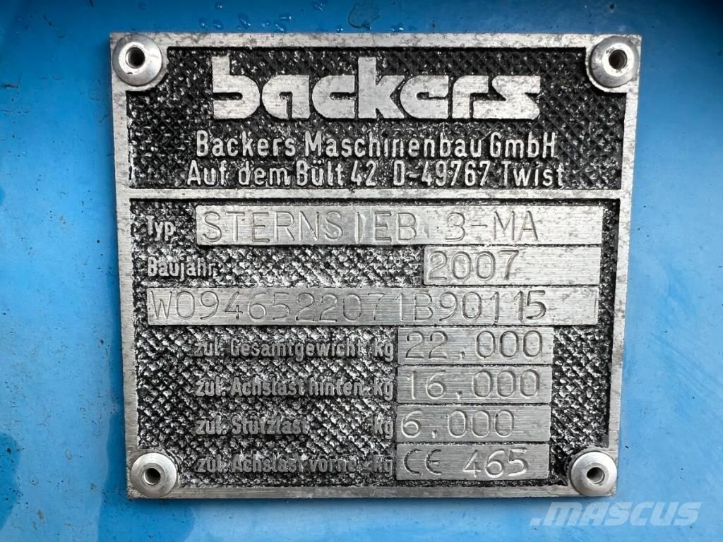 Backers 3-MA 이동식 선별기