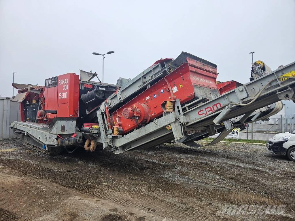 SBM Remax 300 이동식 분쇄기