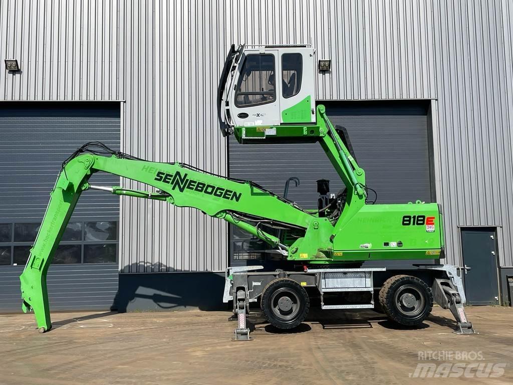 Sennebogen 818E  휠 굴삭기