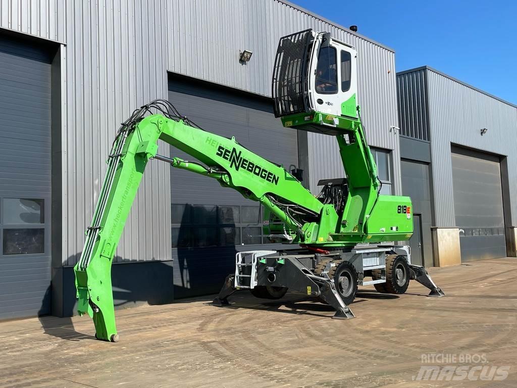 Sennebogen 818E  휠 굴삭기
