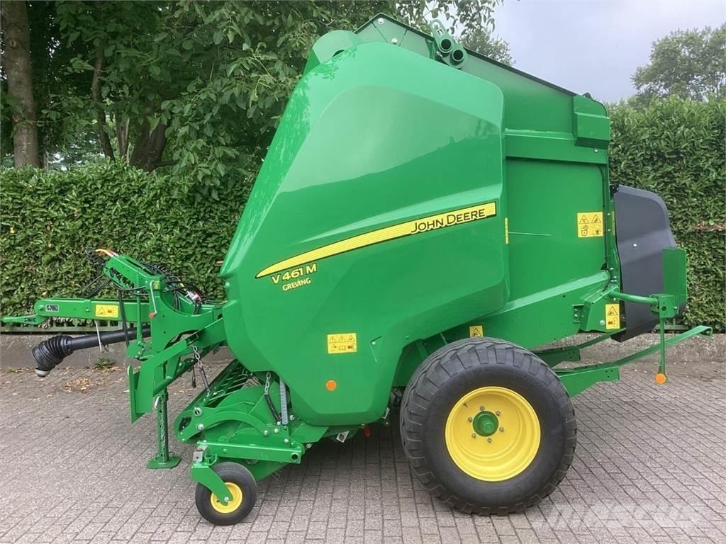 John Deere V461M 원형 곤포기