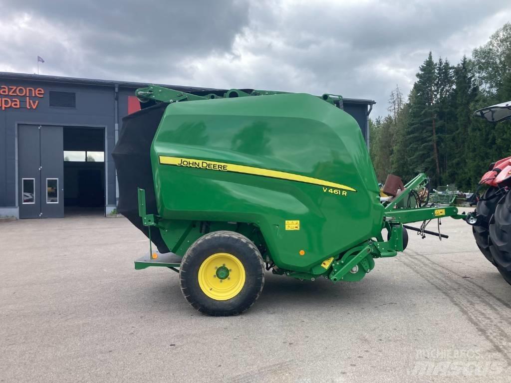 John Deere V416R 원형 곤포기