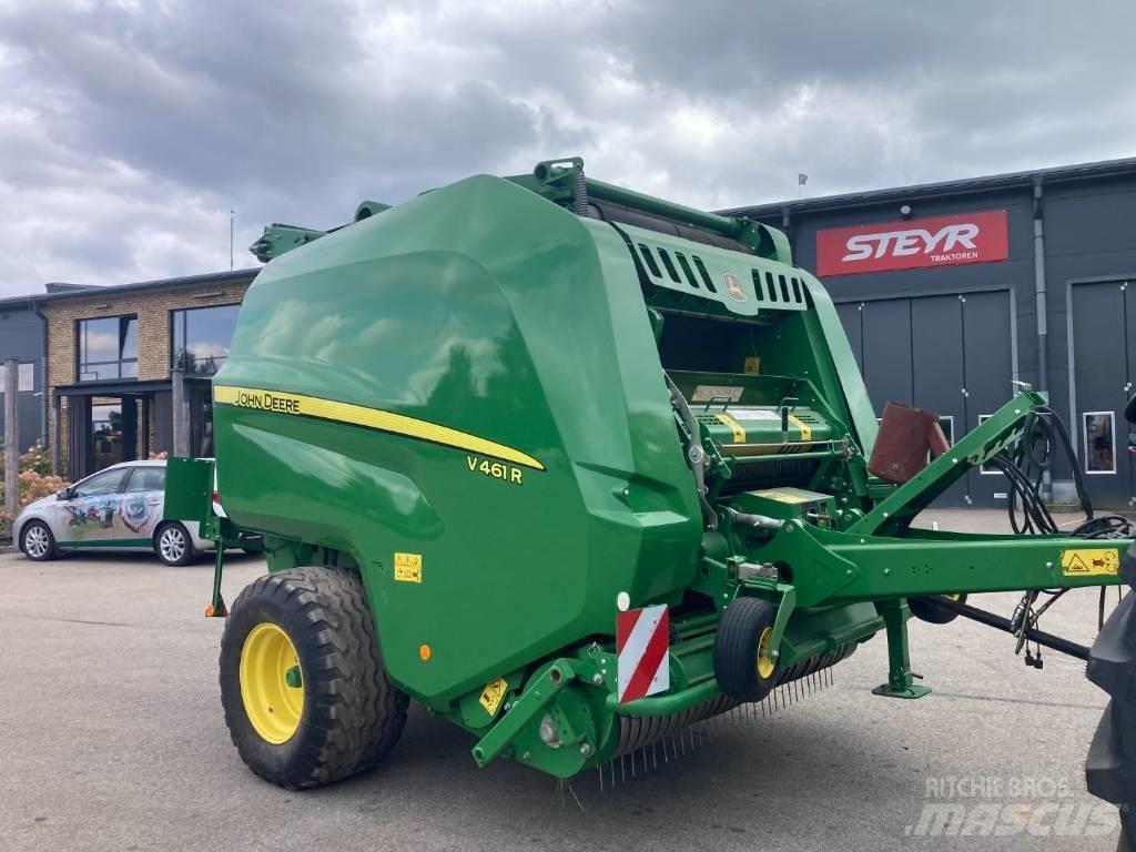 John Deere V416R 원형 곤포기