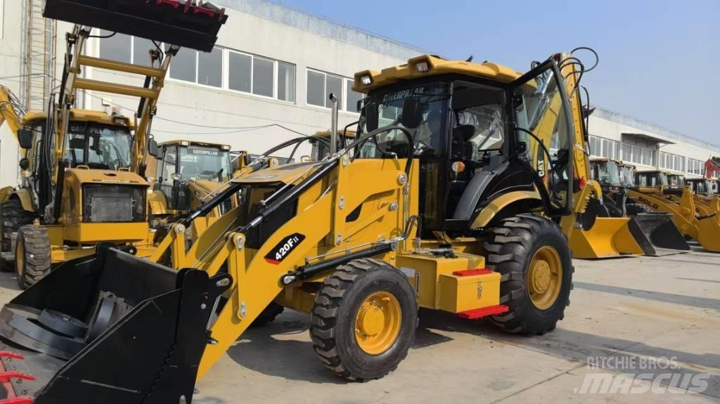 CAT 420 F 백호로더