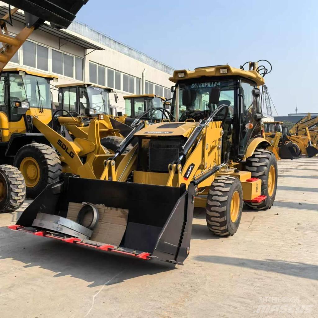 CAT 420 F 백호로더