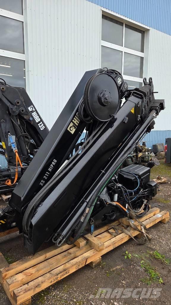 Hiab 211 EP-5 Hipro 로더 크레인