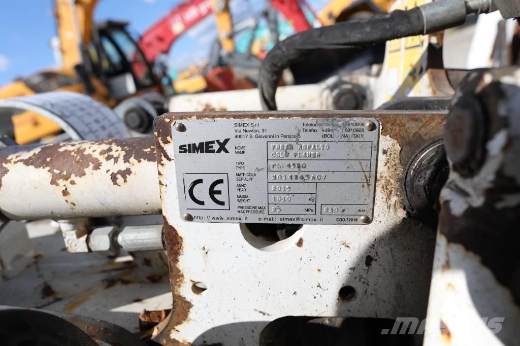 Simex PL4520 아스팔트 콜드 밀링 기계