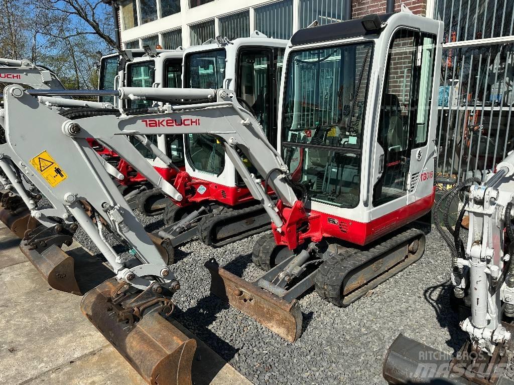 Takeuchi TB 016 소형 굴삭기 7톤 미만