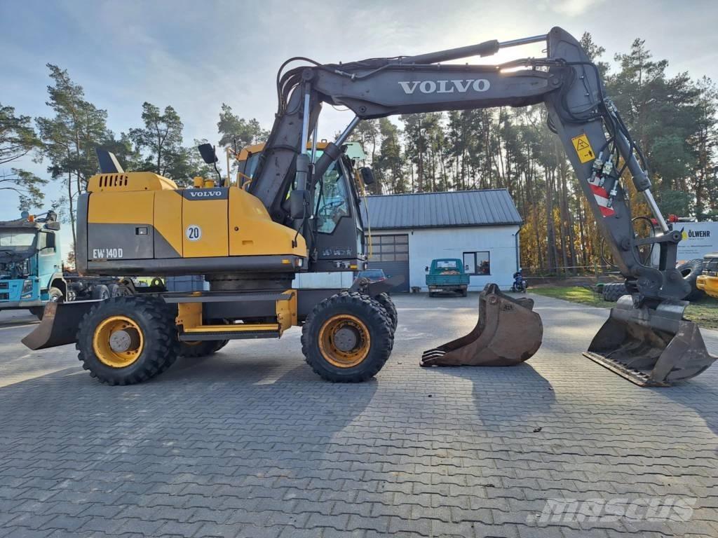 Volvo EW 140 D  휠 굴삭기