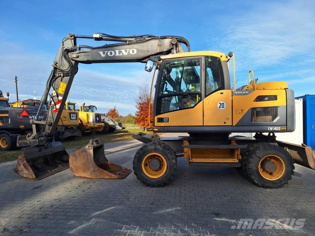 Volvo EW 140 D  휠 굴삭기