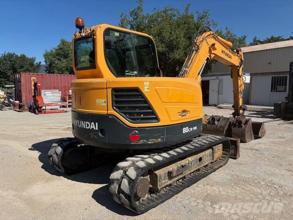 Hyundai R 80 CR-9A 중형굴삭기 7톤-28톤