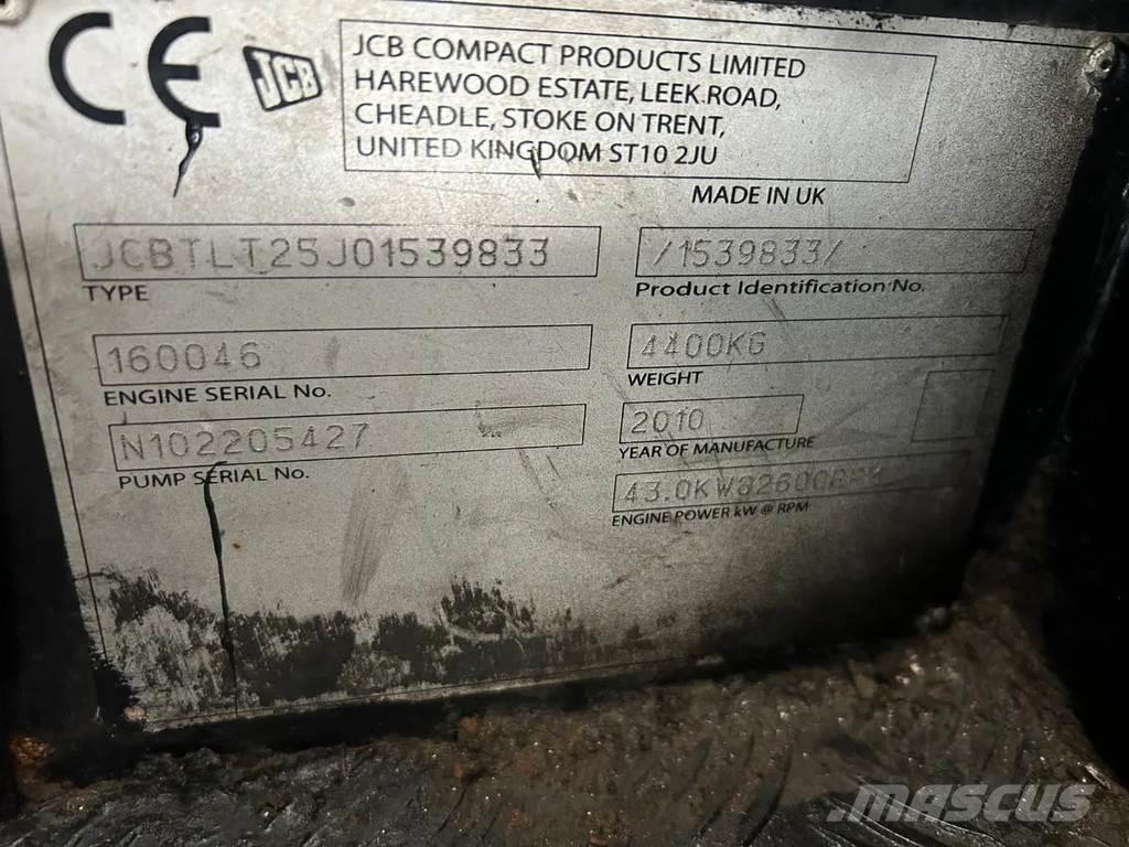 JCB TLT25 Heftruck LPG 지게차