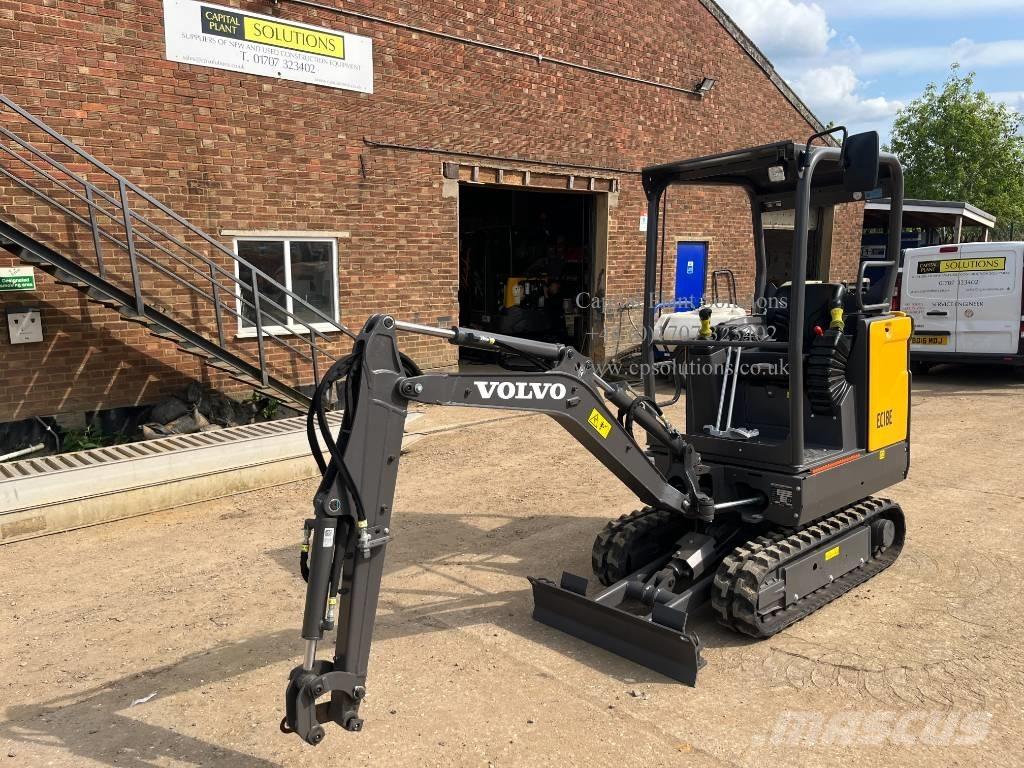 Volvo EC 18 E 소형 굴삭기 7톤 미만