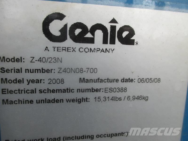 Genie Z 40/23 N 관절형 전동이동 리프트