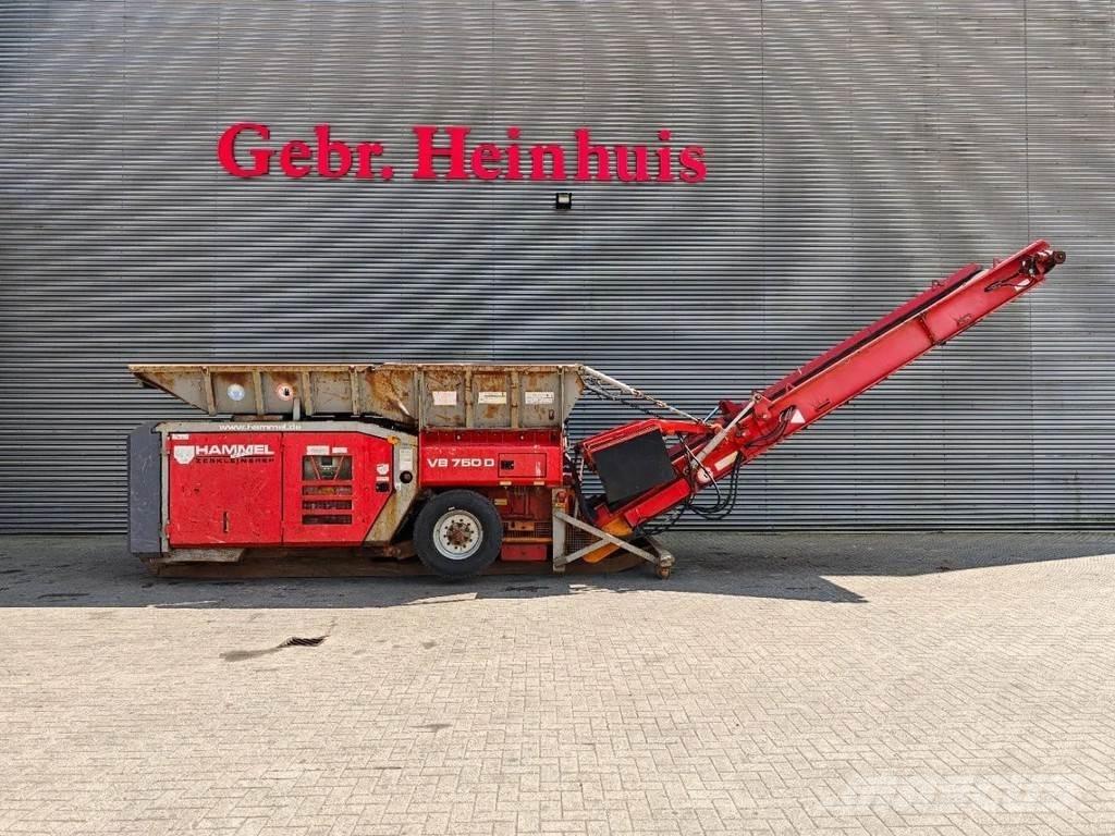 Hammel VB 750 D 폐기물 분쇄기