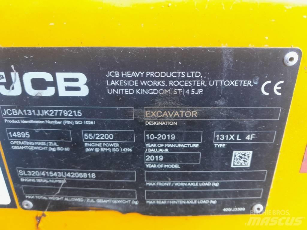 JCB 131 X 대형 굴삭기 29톤 이상