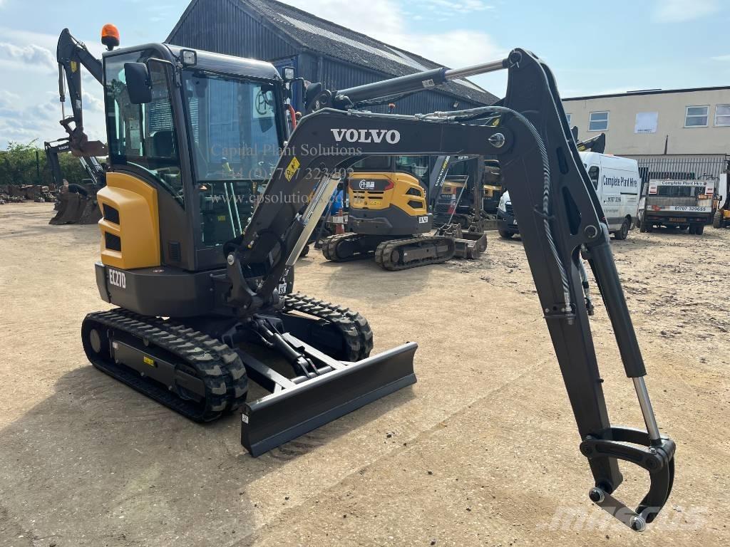 Volvo EC 27 D 소형 굴삭기 7톤 미만
