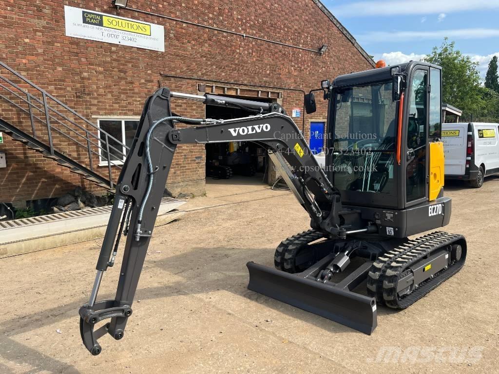 Volvo EC 27 D 소형 굴삭기 7톤 미만
