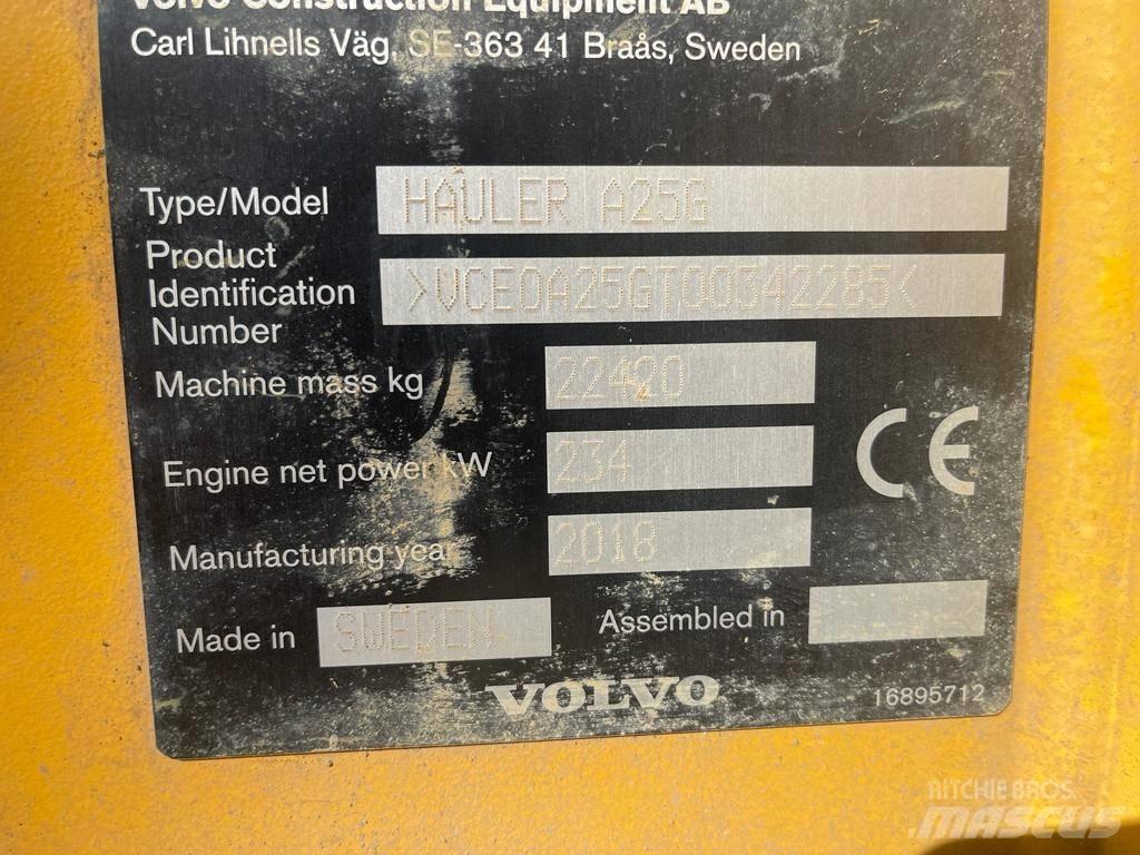 Volvo A 25 G 연결식 홀러