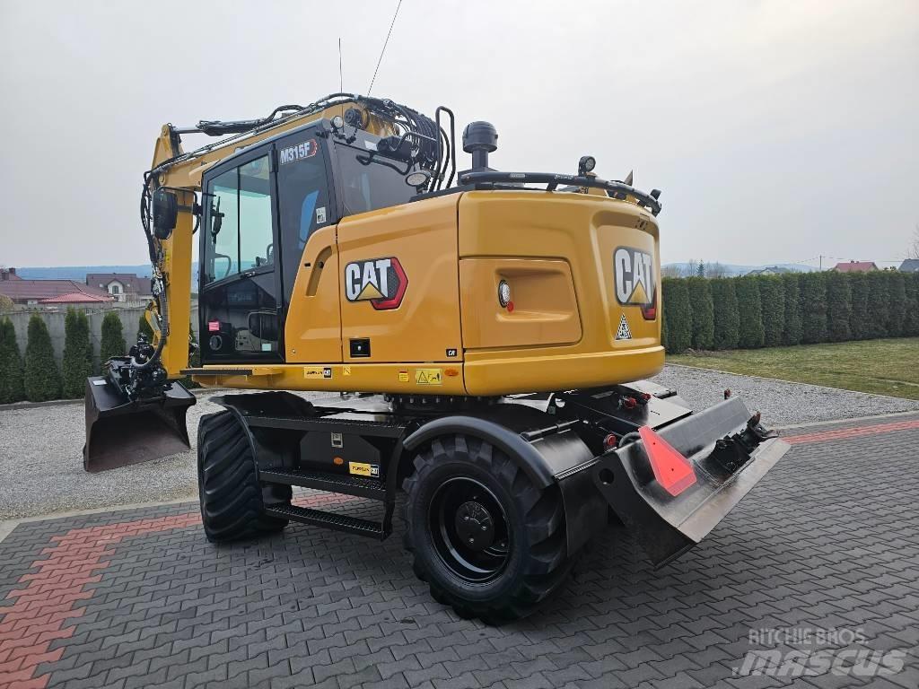 CAT M 315 F  휠 굴삭기