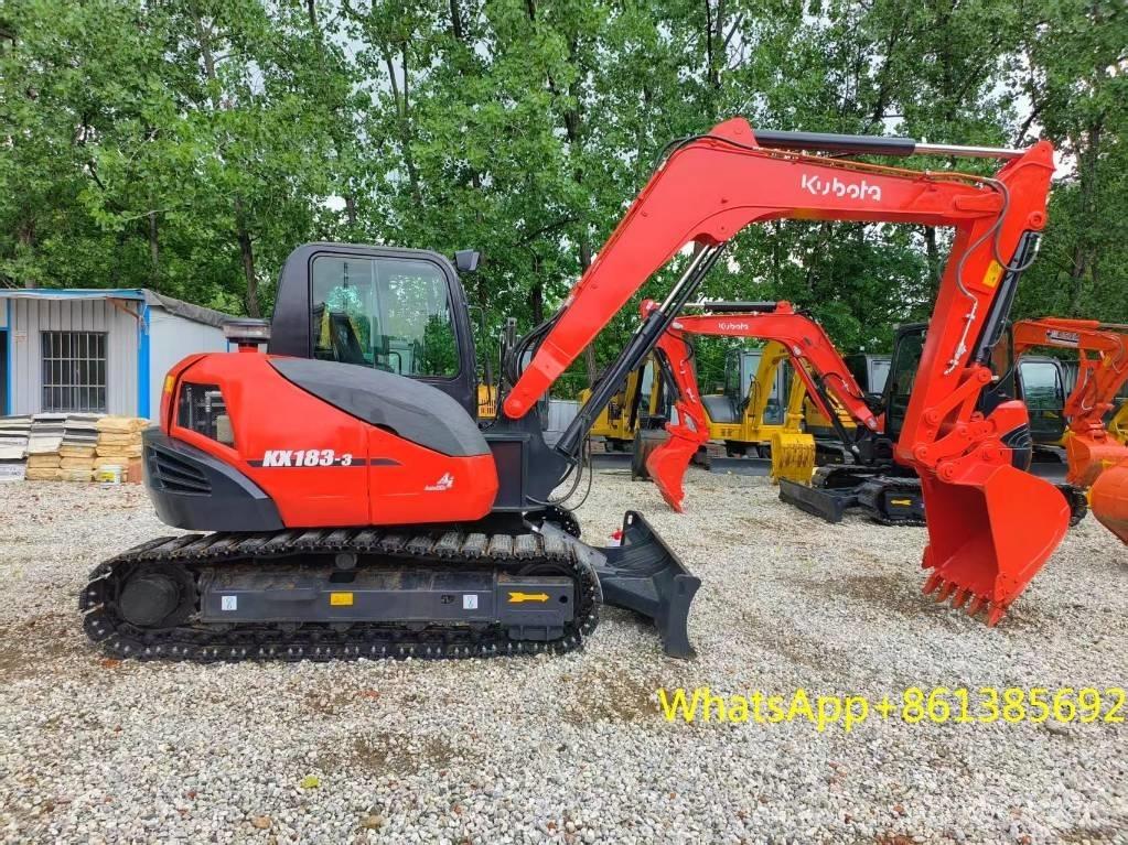 Kubota KX 183-3 소형 굴삭기 7톤 미만