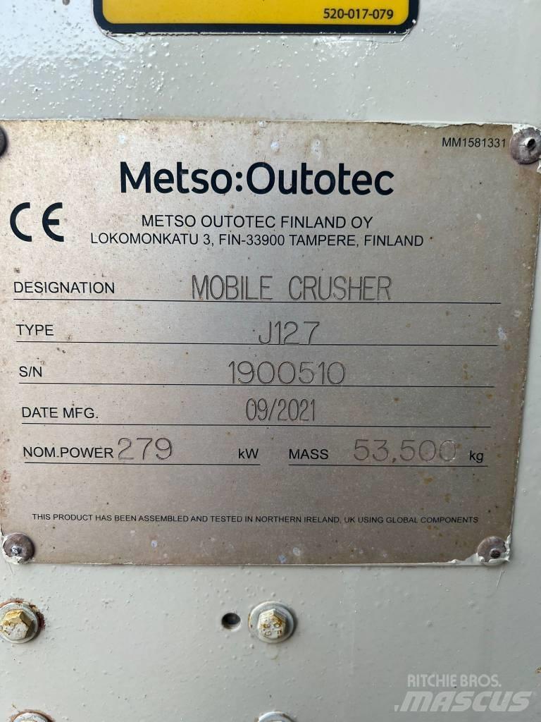Metso Nordtrack J127 크러셔