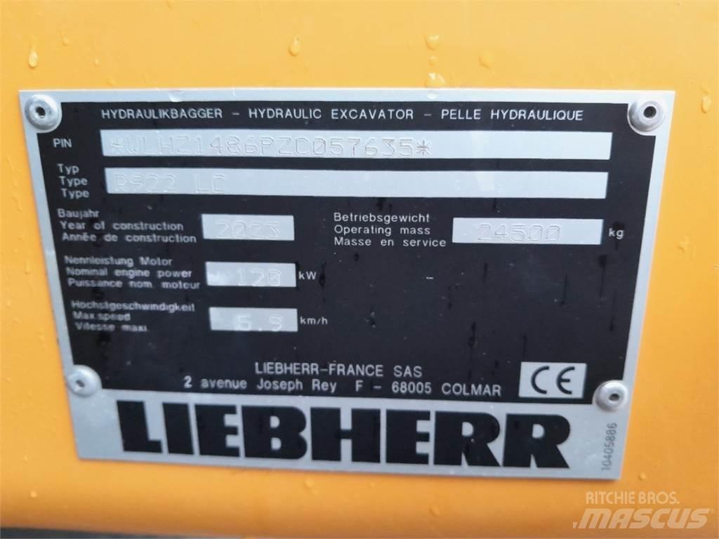 Liebherr R922 대형 굴삭기 29톤 이상