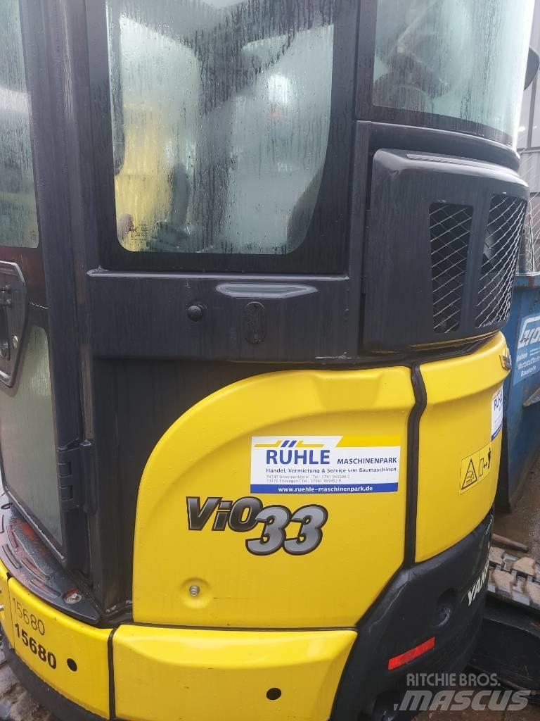 Yanmar Vio 33 소형 굴삭기 7톤 미만