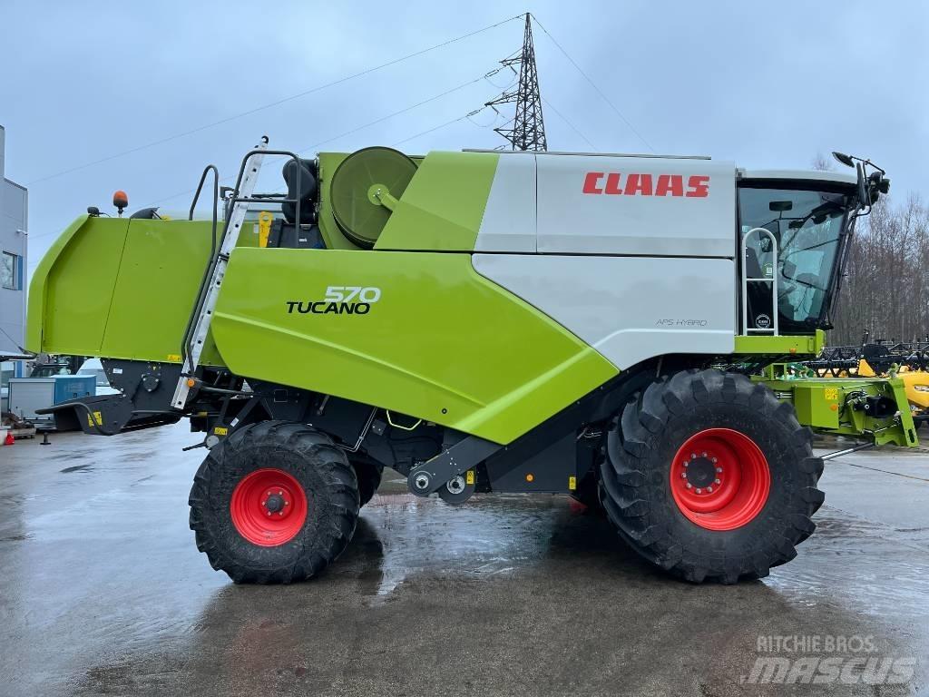 CLAAS Tucano 570 콤바인 수확기