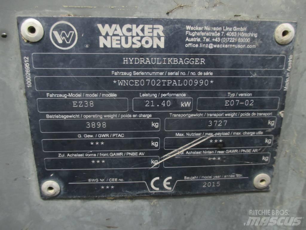 Wacker Neuson EZ 38 대형 굴삭기 29톤 이상