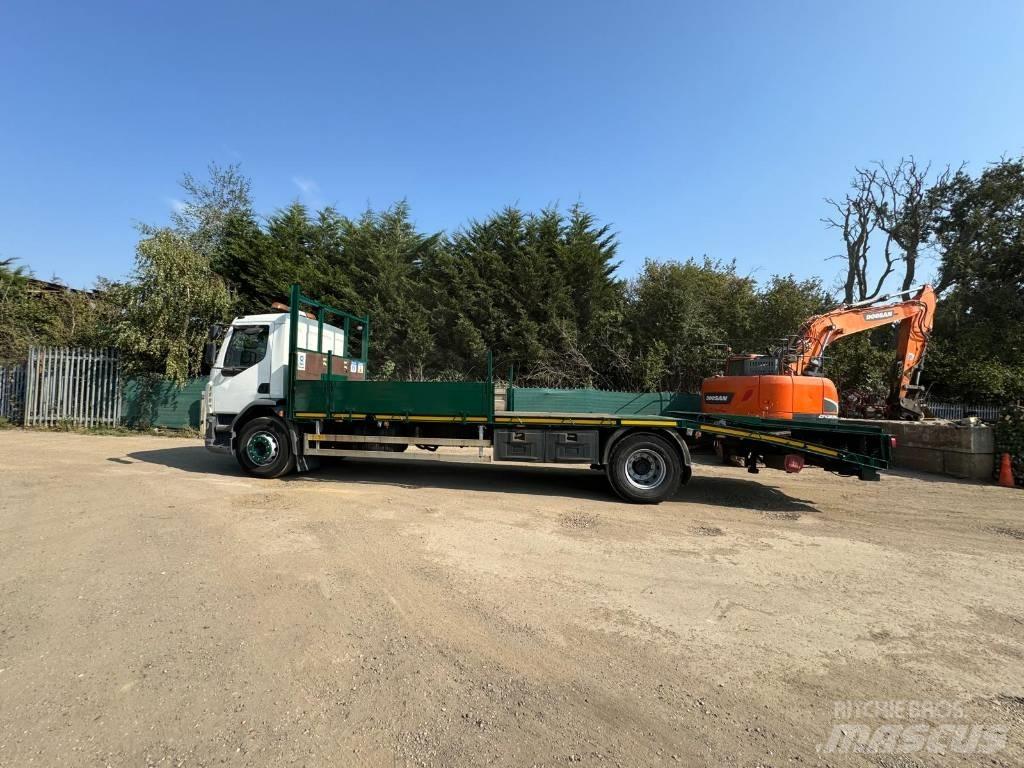 DAF LF 220 플랫베드/윈치 트럭