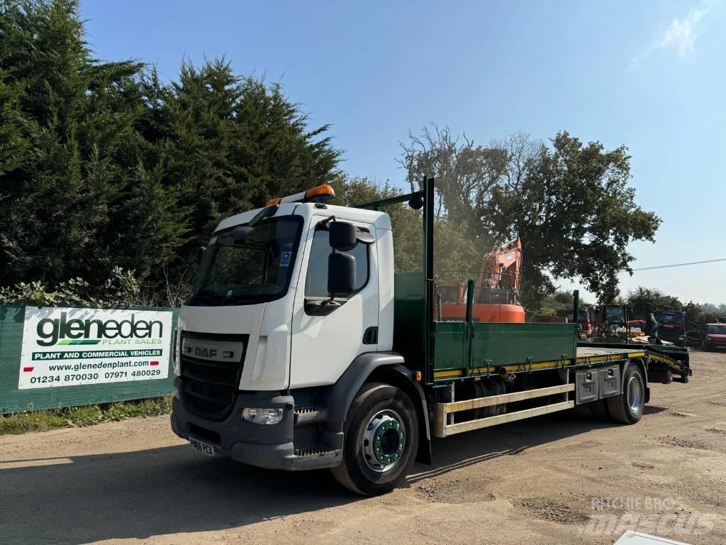 DAF LF 220 플랫베드/윈치 트럭