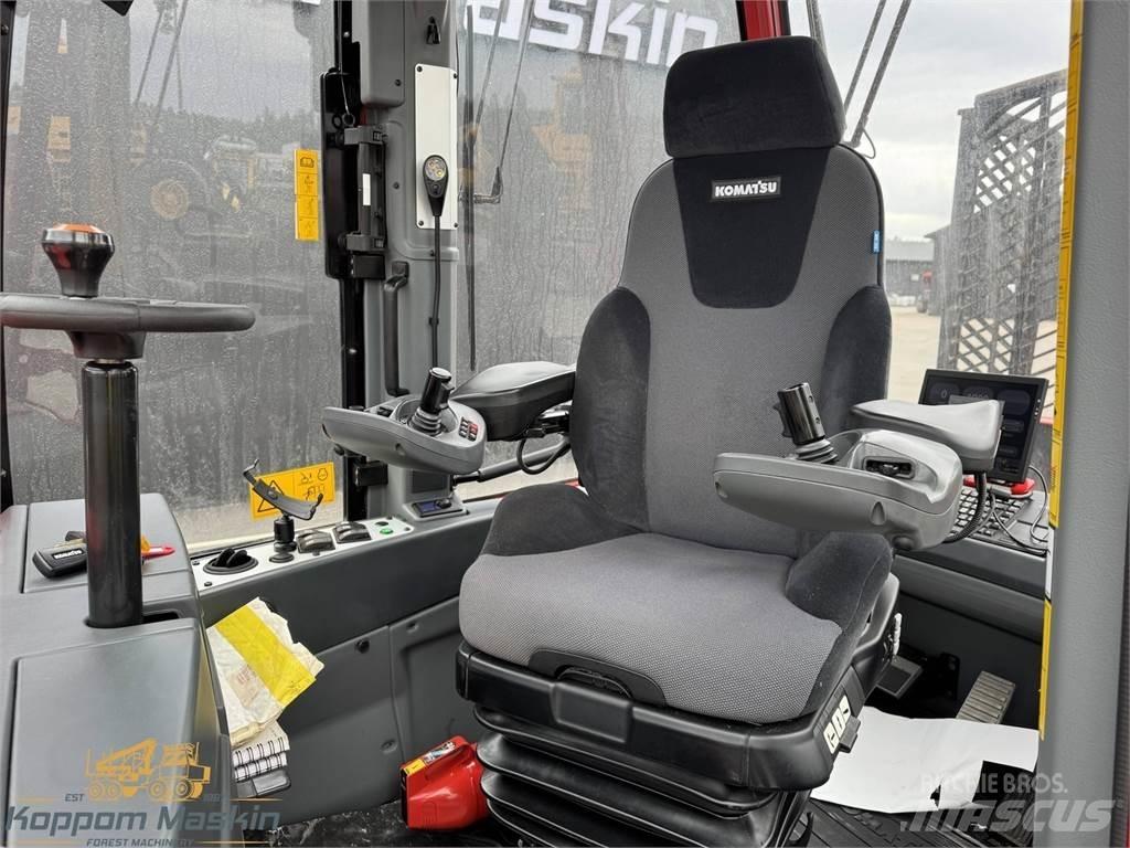 Komatsu 875 원목 포워더