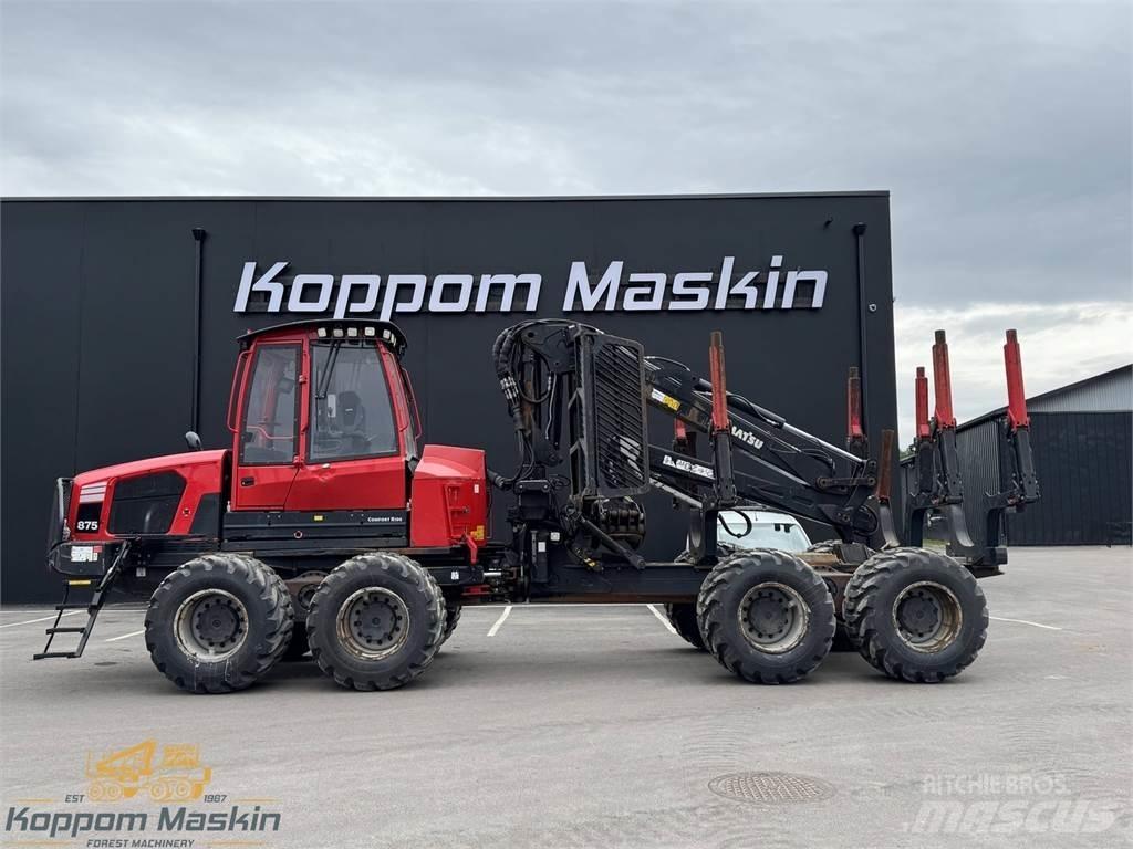 Komatsu 875 원목 포워더