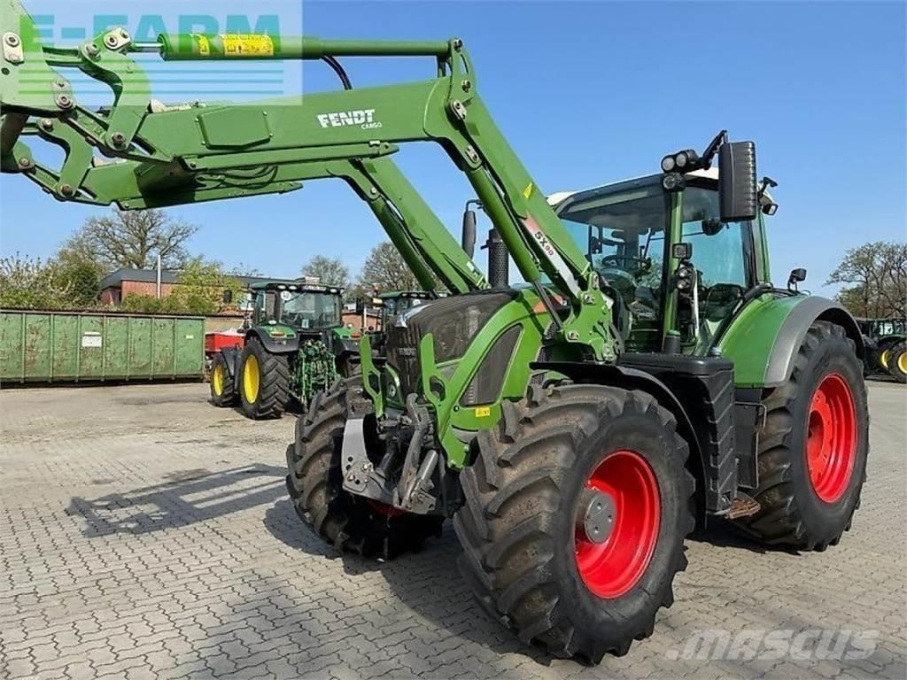 Fendt 724 vario 트랙터