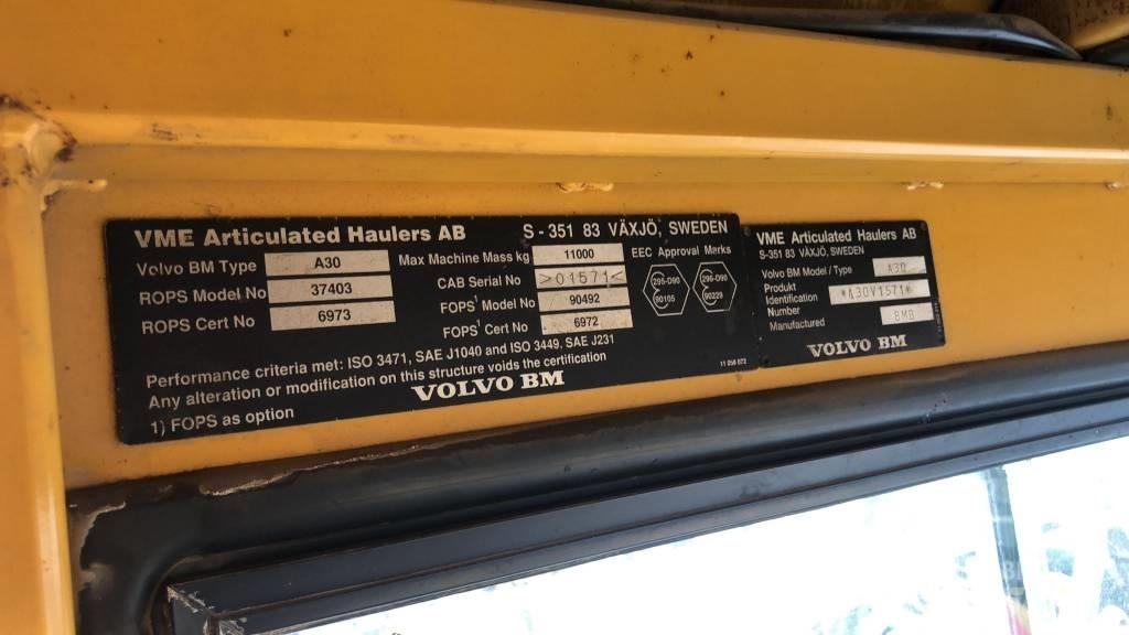 Volvo A 30 연결식 홀러