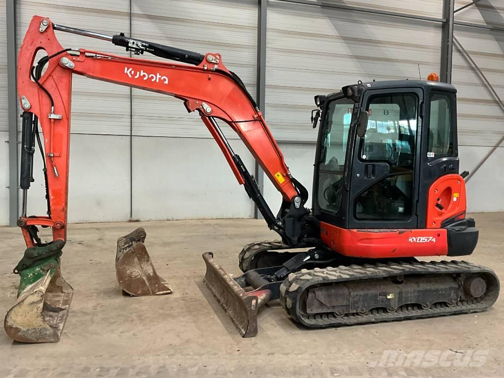 Kubota KX 057-4 소형 굴삭기 7톤 미만