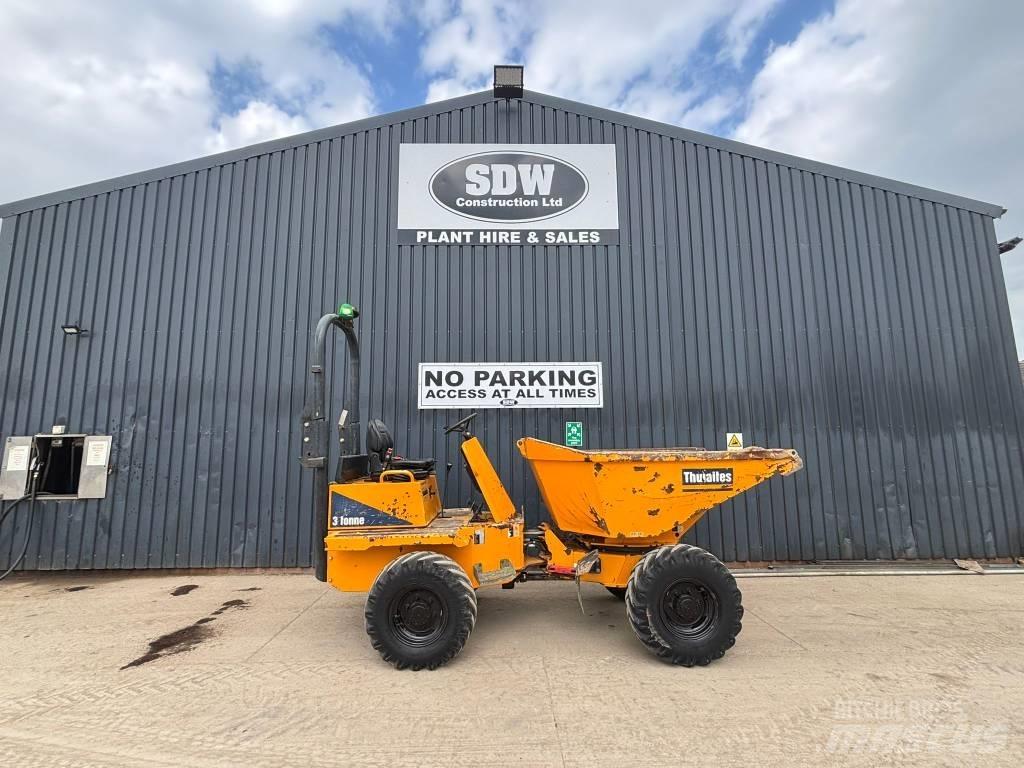 Thwaites 3 ton 건설현장 덤프트럭