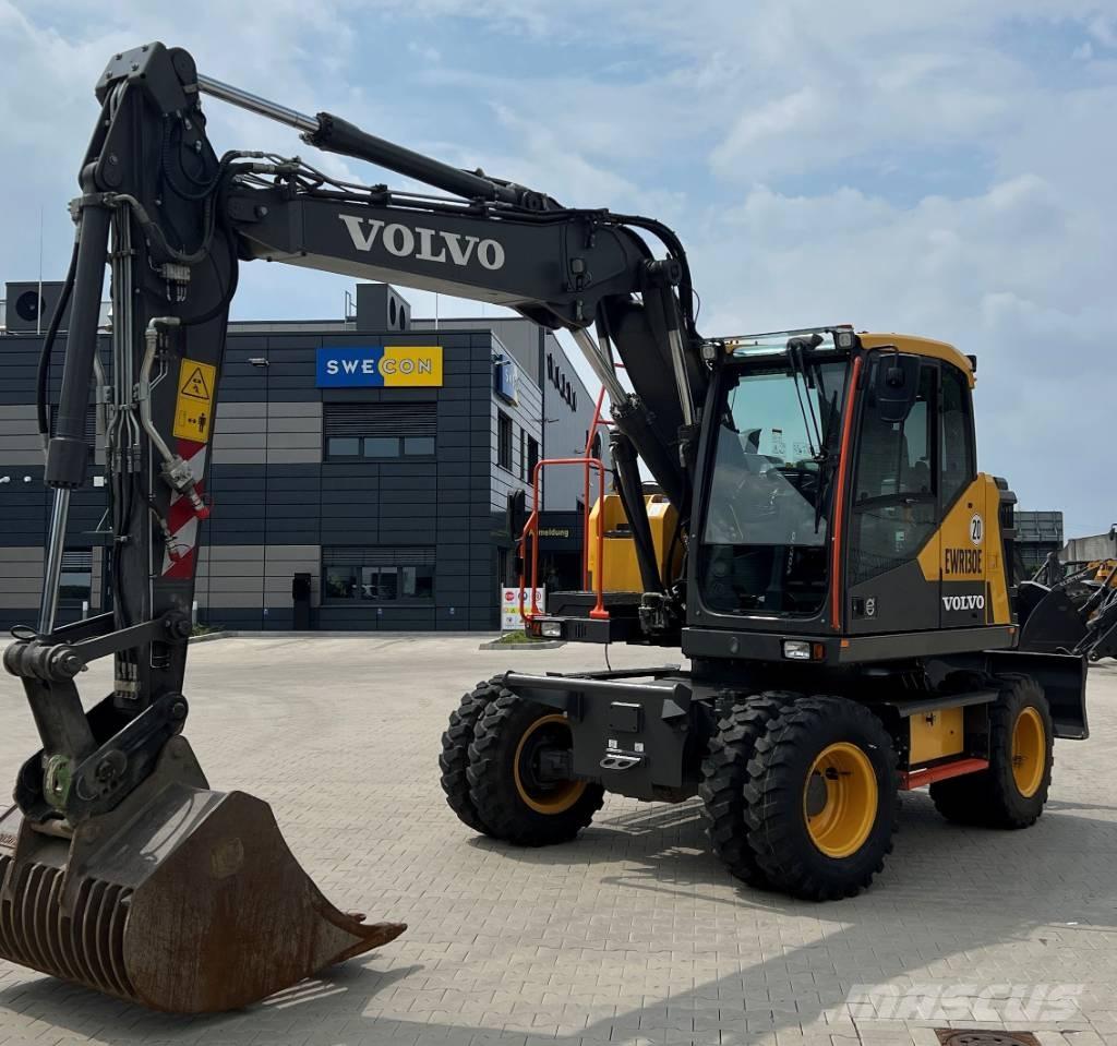 Volvo EWR 130 E  휠 굴삭기