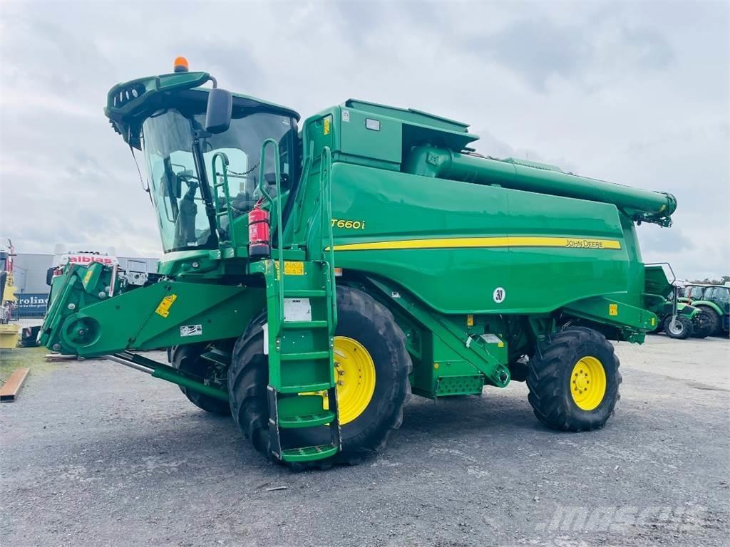 John Deere T660 i 콤바인 수확기