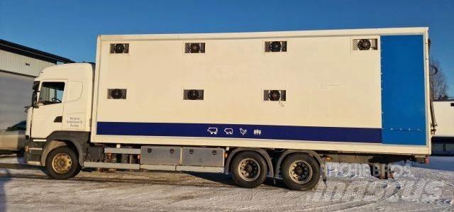 Scania R450 가축 운반용 트럭