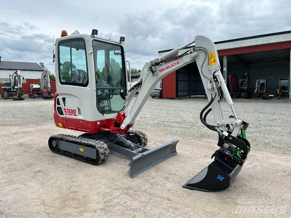 Takeuchi TB320 소형 굴삭기 7톤 미만