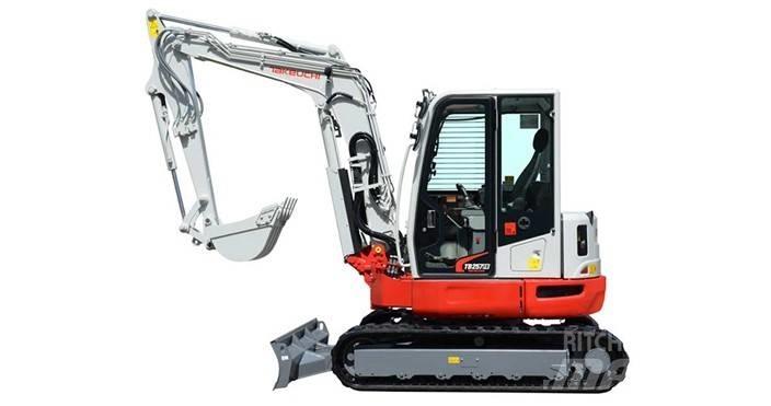 Takeuchi TB257FR 소형 굴삭기 7톤 미만