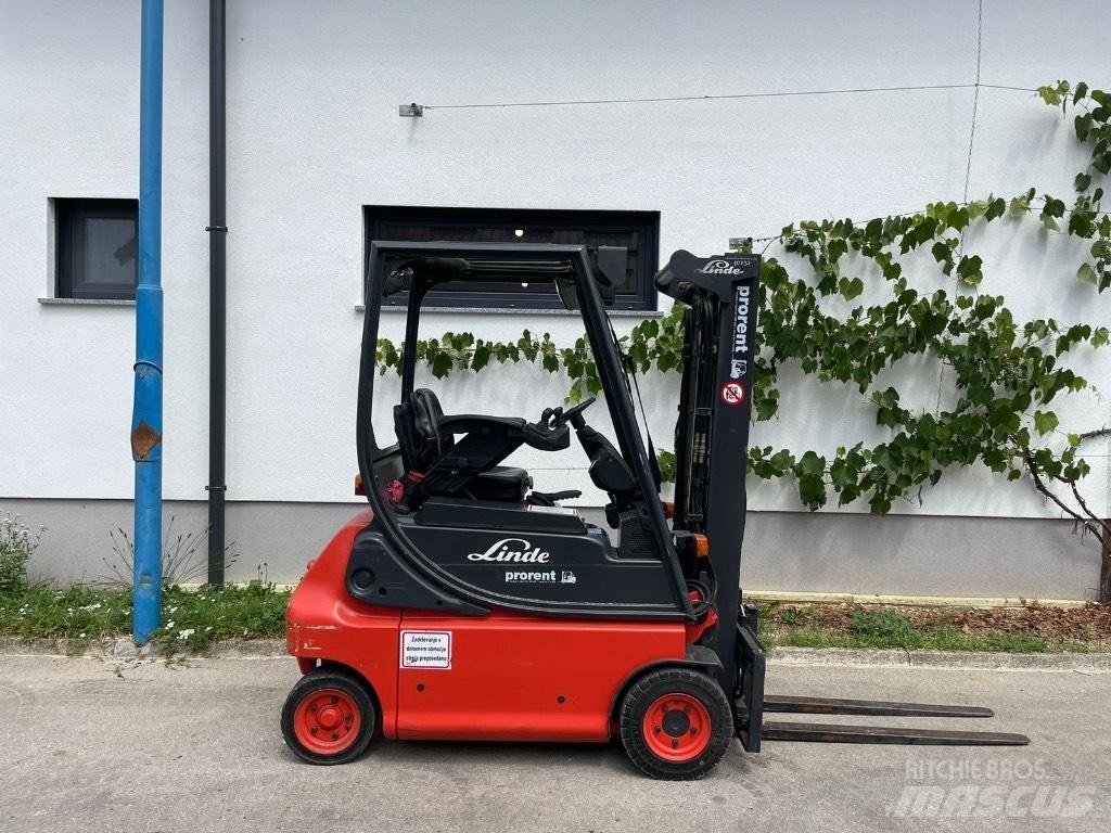 Linde E 16 P 전동 지게차