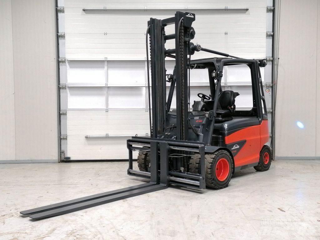 Linde E45HL/01-600 전동 지게차