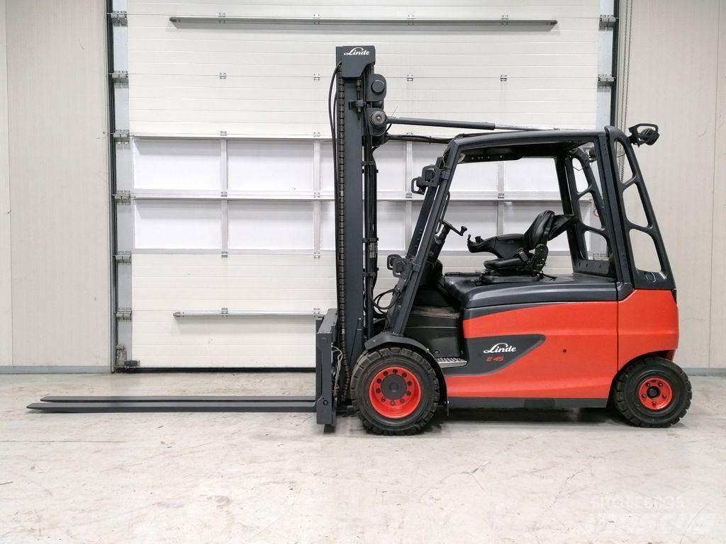 Linde E45HL/01-600 전동 지게차
