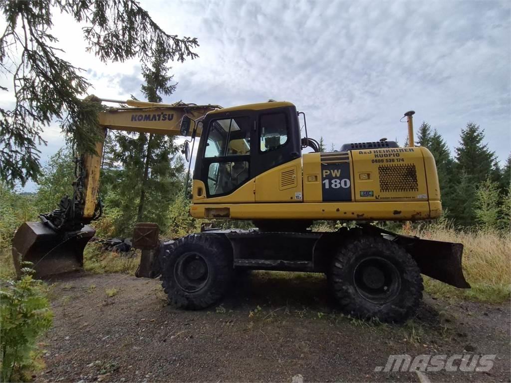 Komatsu PW180 ES-7  휠 굴삭기