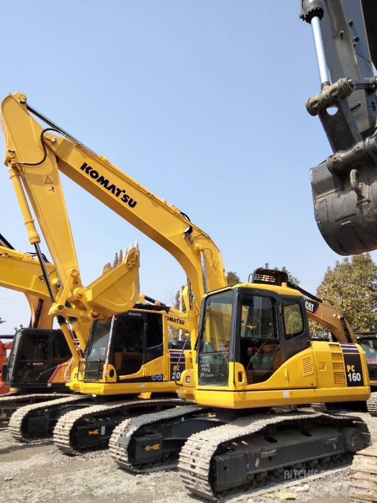 Komatsu PC 160 중형굴삭기 7톤-28톤