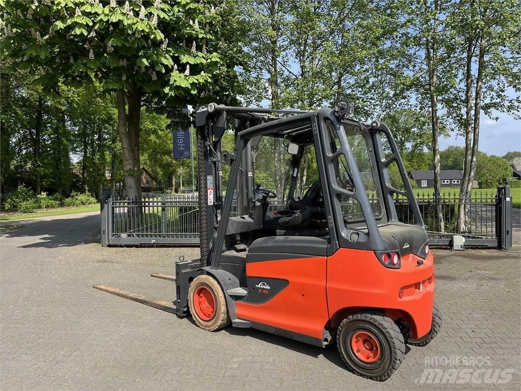 Linde E45 전동 지게차