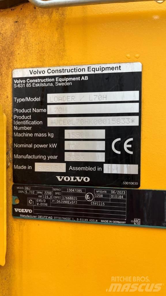 Volvo L70H  휠로우더